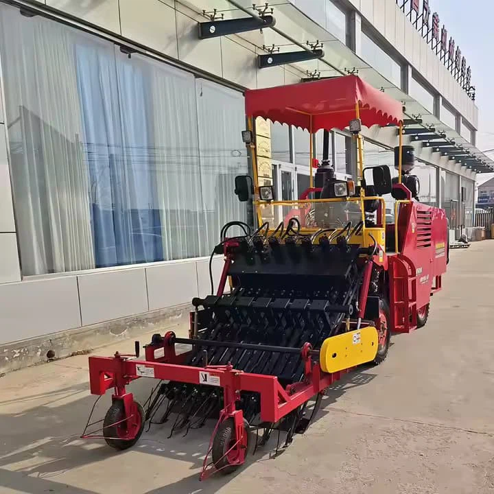 High-Speed Garlic Harvester 1.2m/s Working Speed 700kg/h Bulk Harvesting Garlic Harvester
