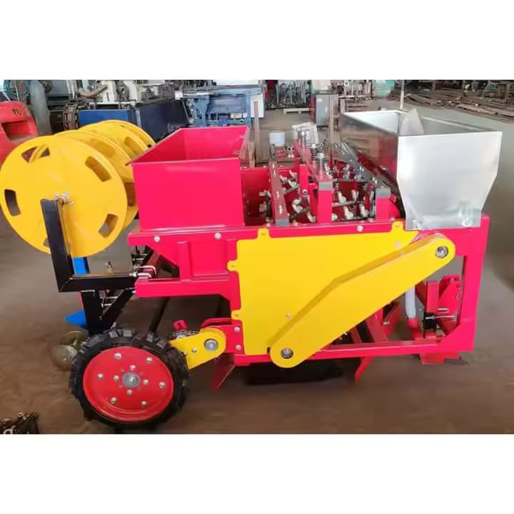 Mașină de plantare a usturoiului din fabrică din China cu tehnologie de calibrare a semințelor Rata de eroare<2% Bulk Order Discount Tractor Garlic planter